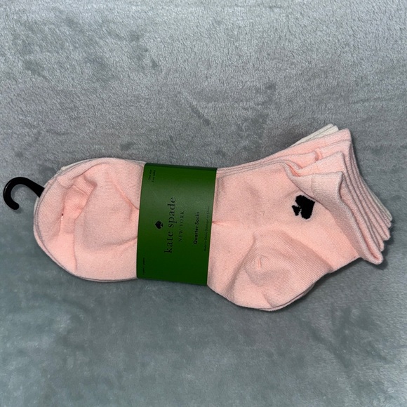 kate spade Light Pink & Cream Casual Socks - Picture 6 of 9